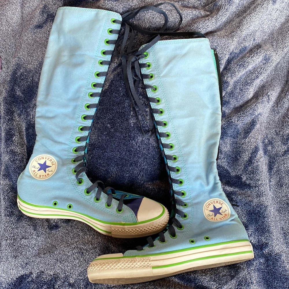 Converse colorful tall shoes, unisex